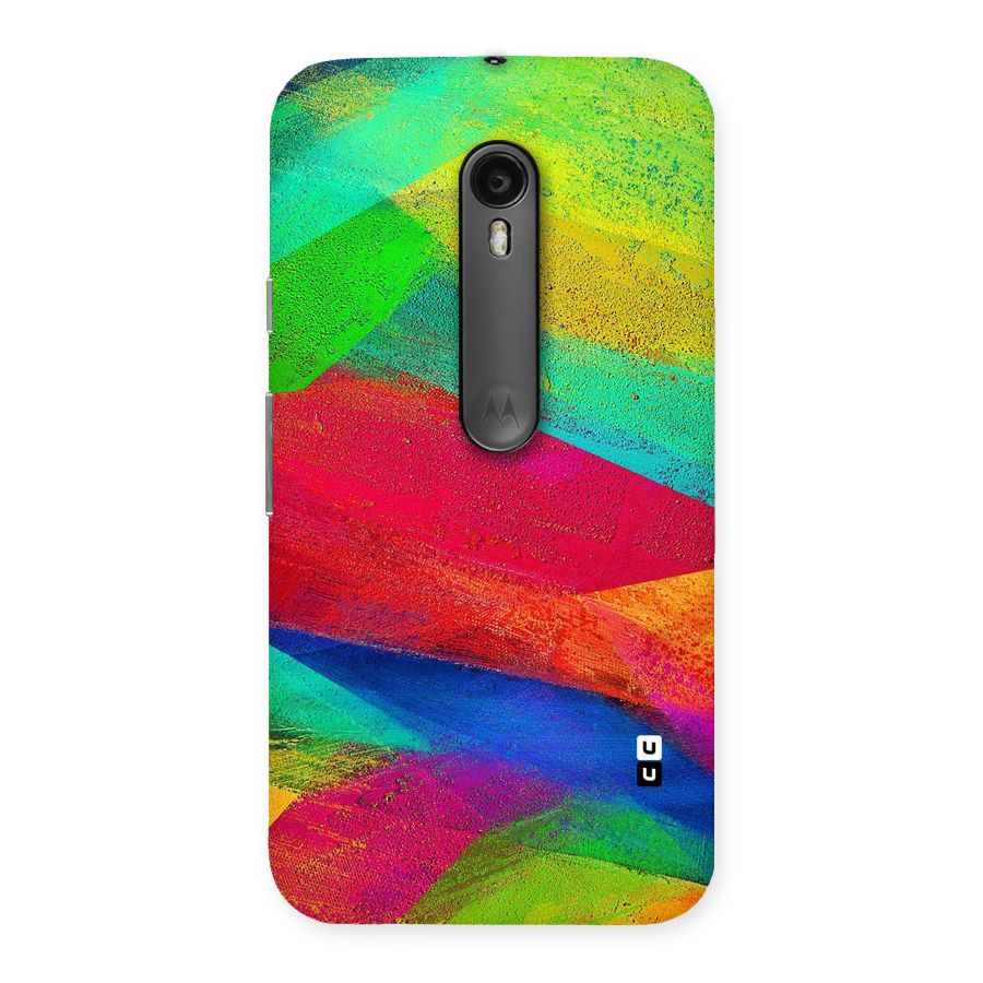 Paint Art Pattern Back Case for Moto G Turbo