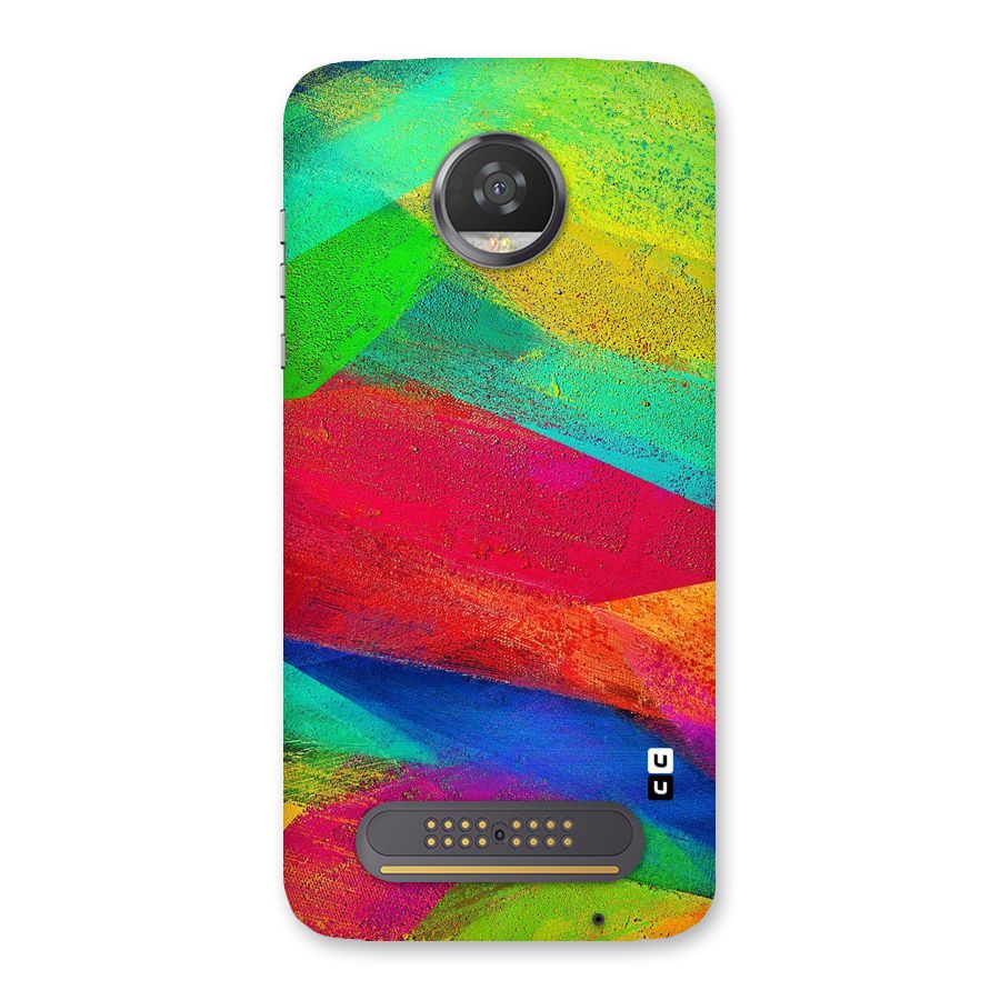 Paint Art Pattern Back Case for Moto Z2 Play