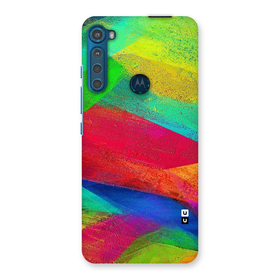 Paint Art Pattern Back Case for Motorola One Fusion Plus
