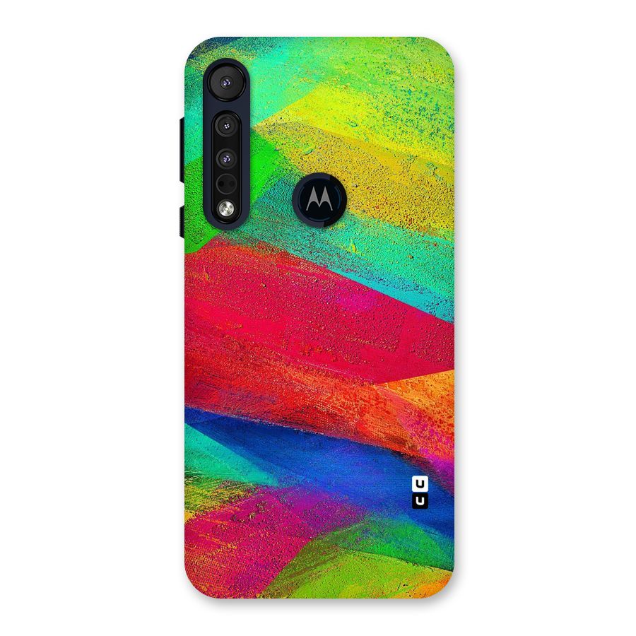 Paint Art Pattern Back Case for Motorola One Macro