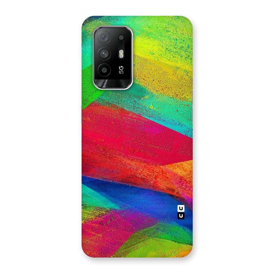 Paint Art Pattern Back Case for Oppo F19 Pro Plus 5G