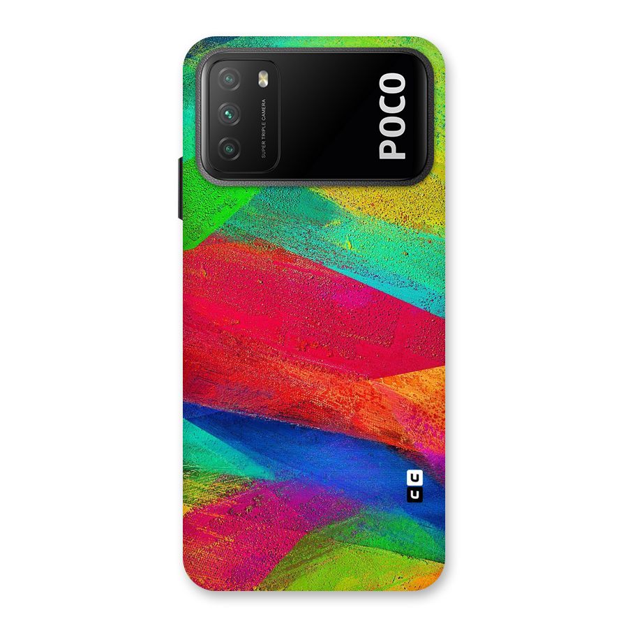 Paint Art Pattern Back Case for Poco M3
