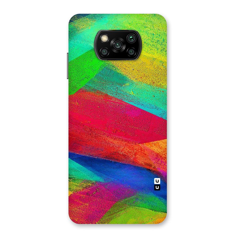 Paint Art Pattern Back Case for Poco X3