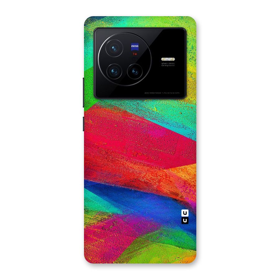 Paint Art Pattern Back Case for Vivo X80