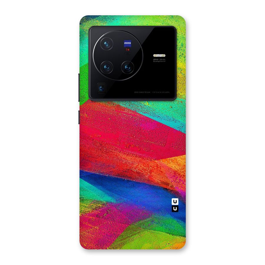 Paint Art Pattern Back Case for Vivo X80 Pro