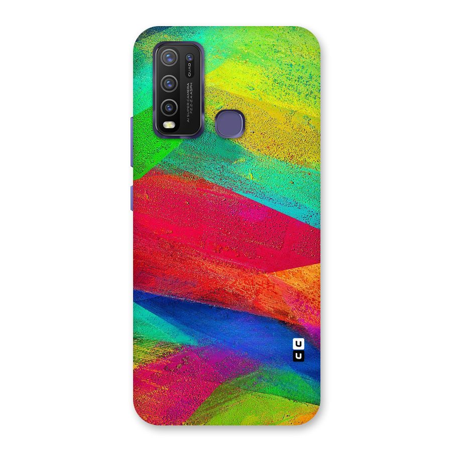 Paint Art Pattern Back Case for Vivo Y30