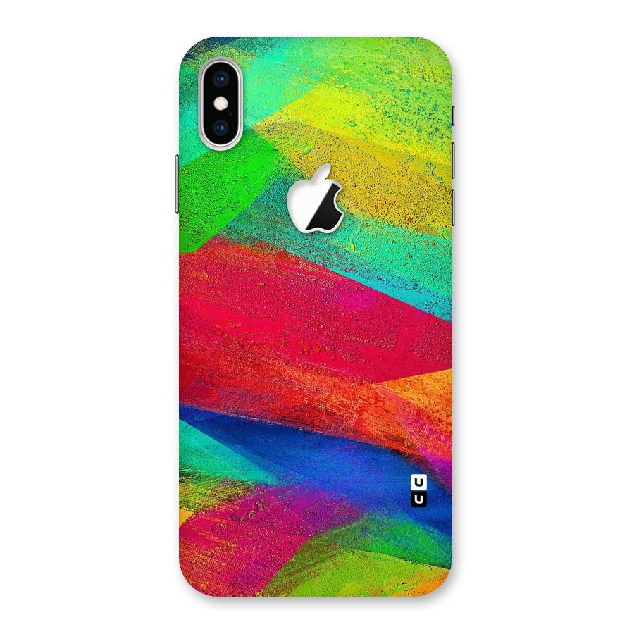 Paint Art Pattern Back Case for iPhone XS Max Apple Cut