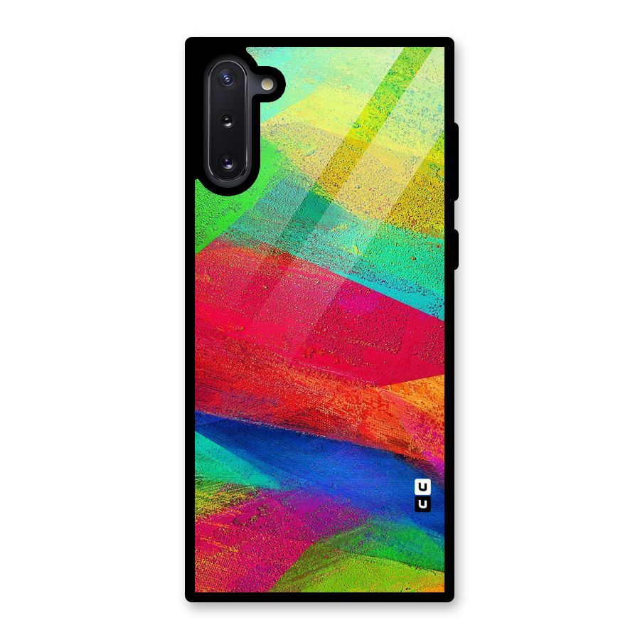 Paint Art Pattern Glass Back Case for Galaxy Note 10