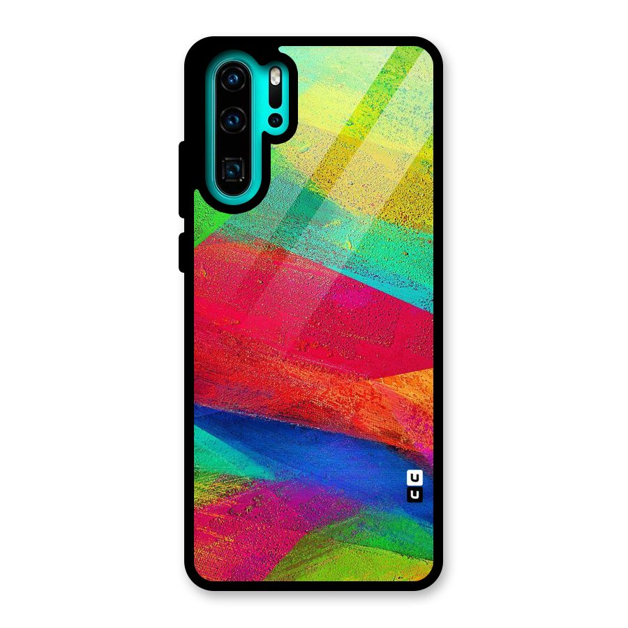 Paint Art Pattern Glass Back Case for Huawei P30 Pro