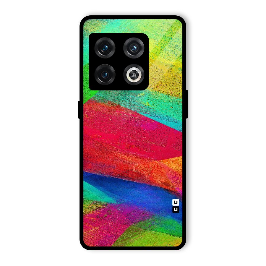 Paint Art Pattern Glass Back Case for OnePlus 10 Pro 5G