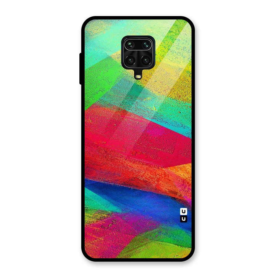 Paint Art Pattern Glass Back Case for Poco M2 Pro