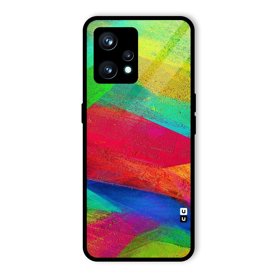 Paint Art Pattern Glass Back Case for Realme 9 Pro Plus 5G