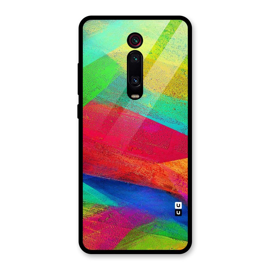 Paint Art Pattern Glass Back Case for Redmi K20