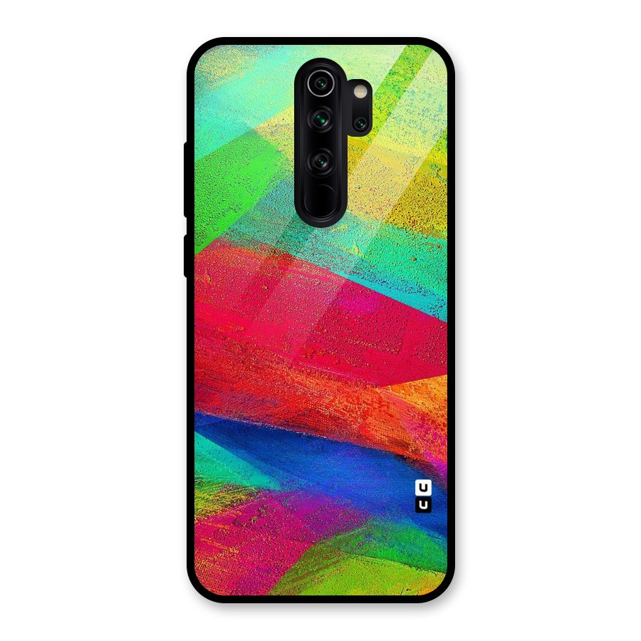 Paint Art Pattern Glass Back Case for Redmi Note 8 Pro