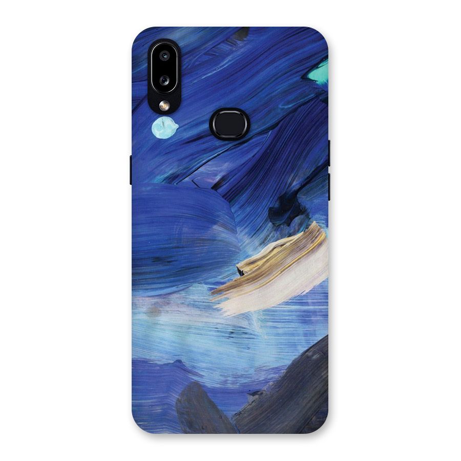 Paint Brush Strokes Back Case for Galaxy A10s
