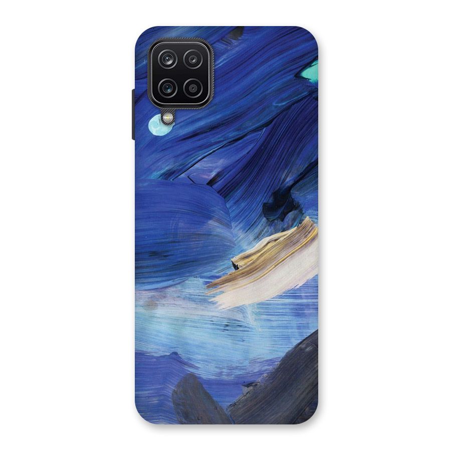 Paint Brush Strokes Back Case for Galaxy A12