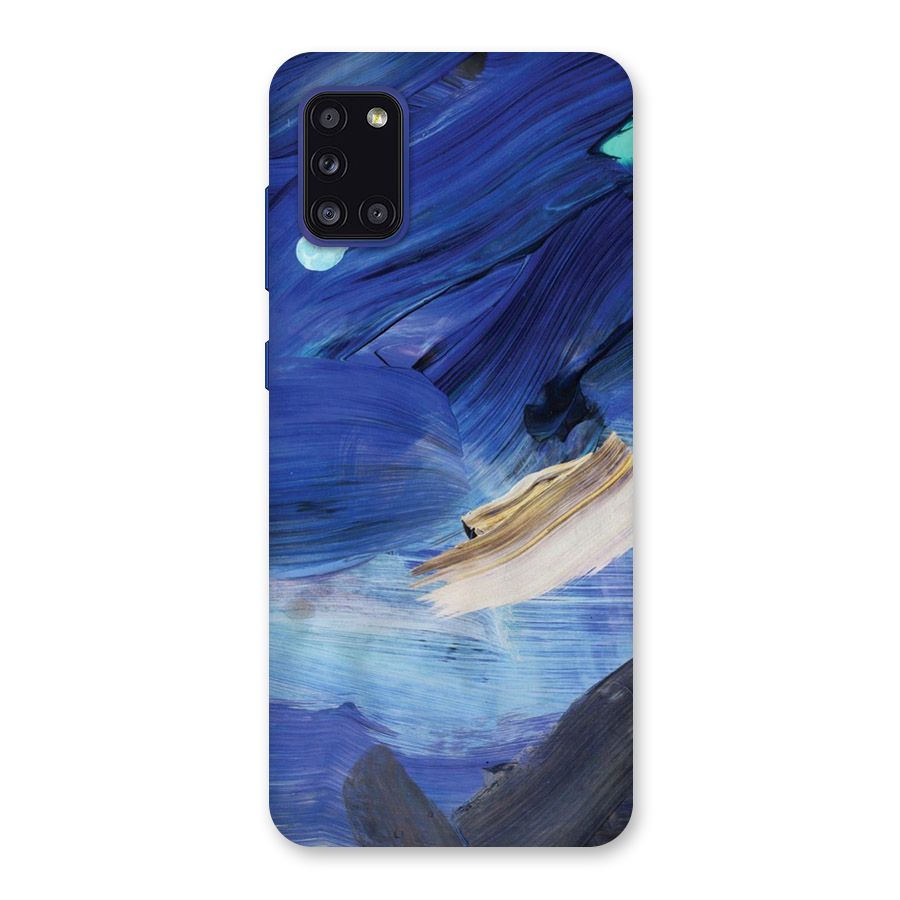 Paint Brush Strokes Back Case for Galaxy A31