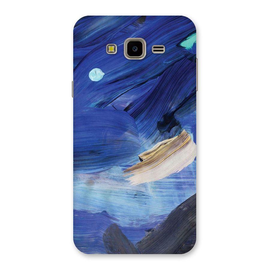 Paint Brush Strokes Back Case for Galaxy J7 Nxt