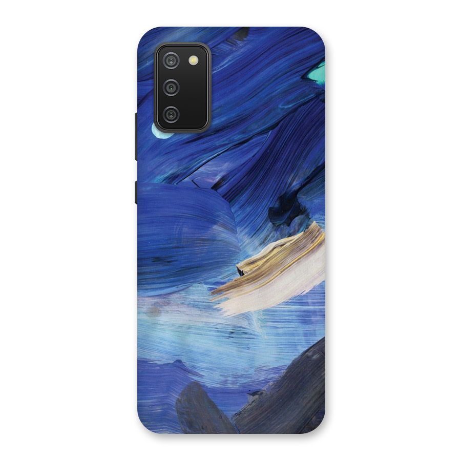 Paint Brush Strokes Back Case for Galaxy M02s