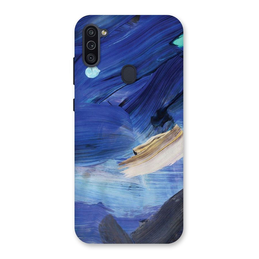 Paint Brush Strokes Back Case for Galaxy M11