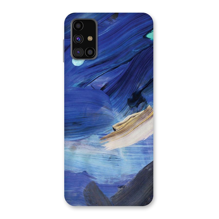 Paint Brush Strokes Back Case for Galaxy M31s