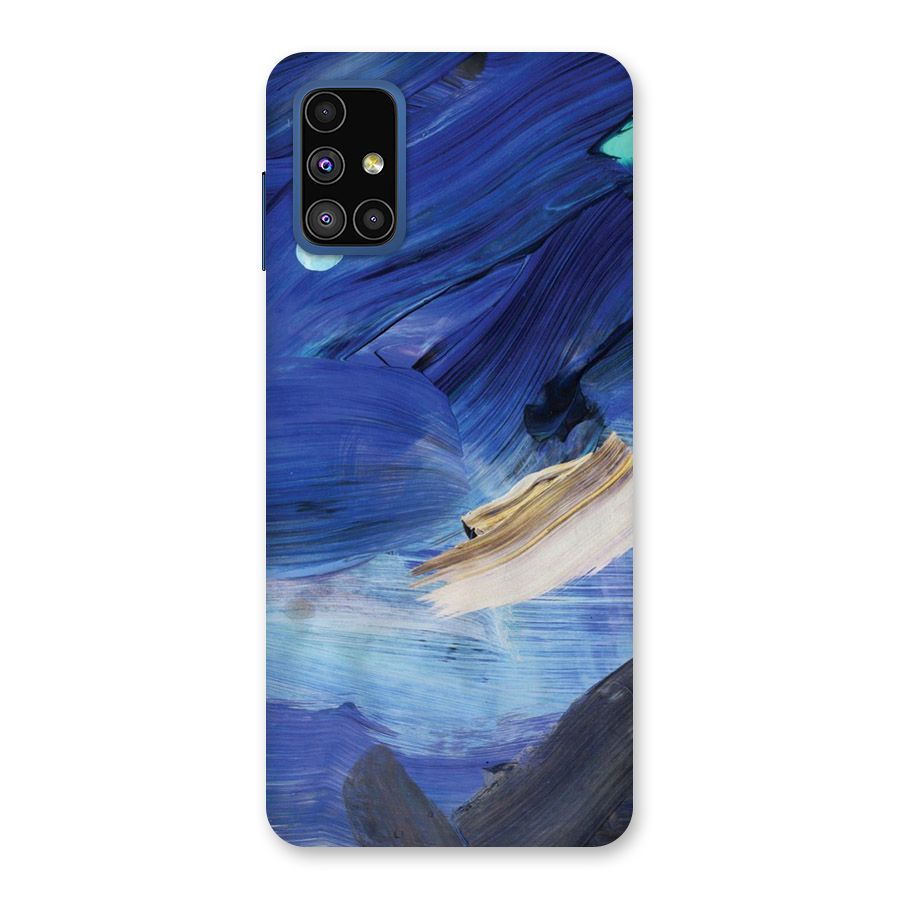Paint Brush Strokes Back Case for Galaxy M51