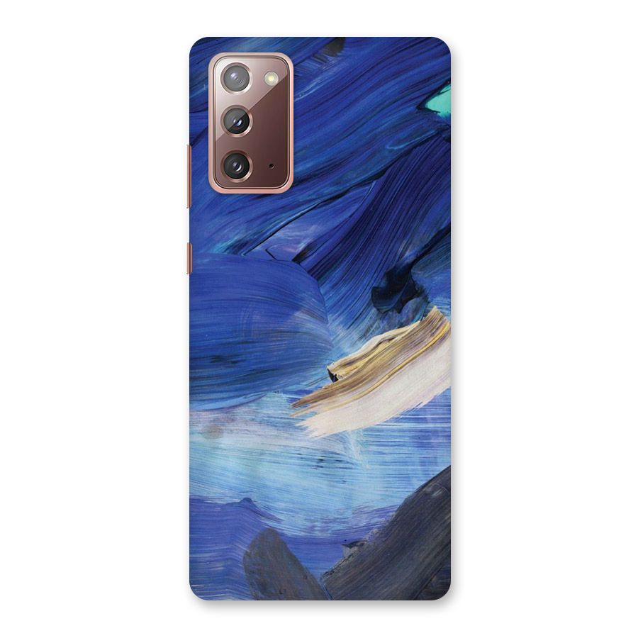 Paint Brush Strokes Back Case for Galaxy Note 20