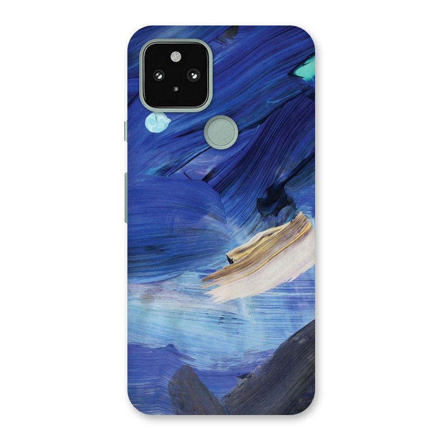 Paint Brush Strokes Back Case for Google Pixel 5