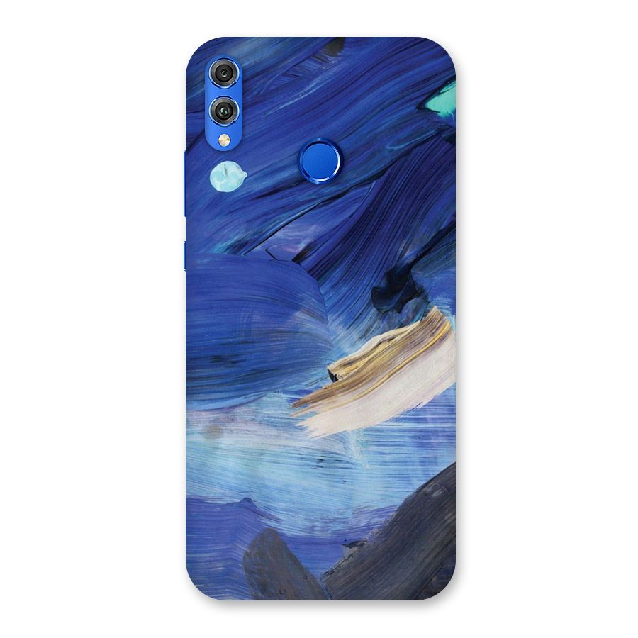Paint Brush Strokes Back Case for Honor 8X