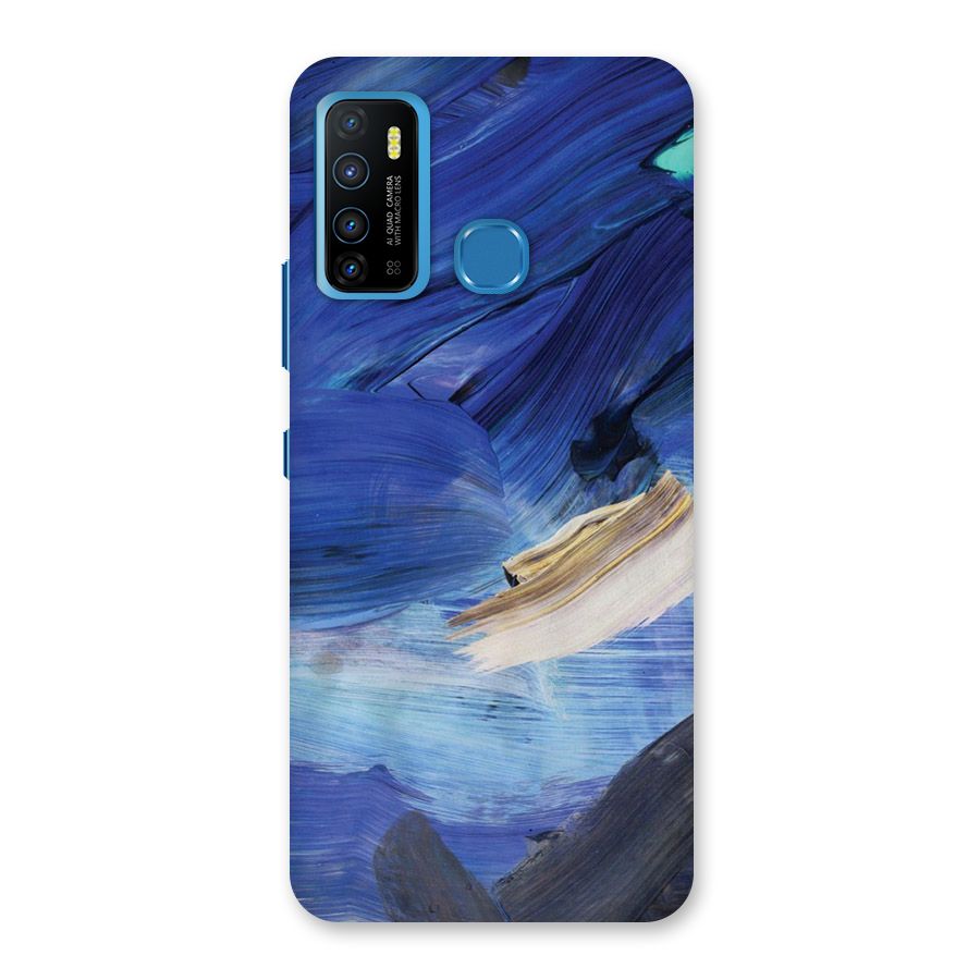 Paint Brush Strokes Back Case for Infinix Hot 9