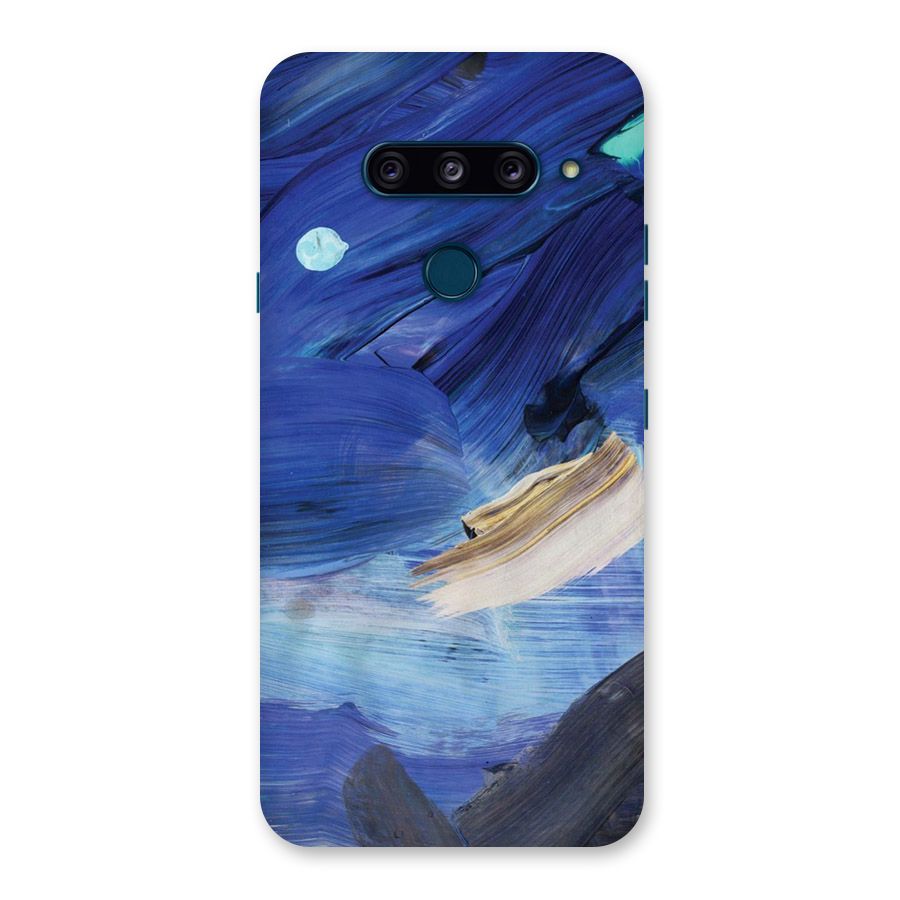 Paint Brush Strokes Back Case for LG  V40 ThinQ