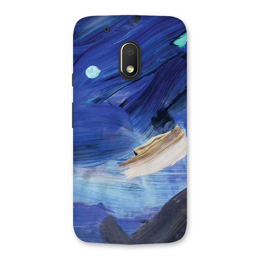 Paint Brush Strokes Back Case for Moto G4 Play