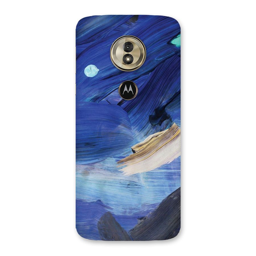 Paint Brush Strokes Back Case for Moto G6 Play