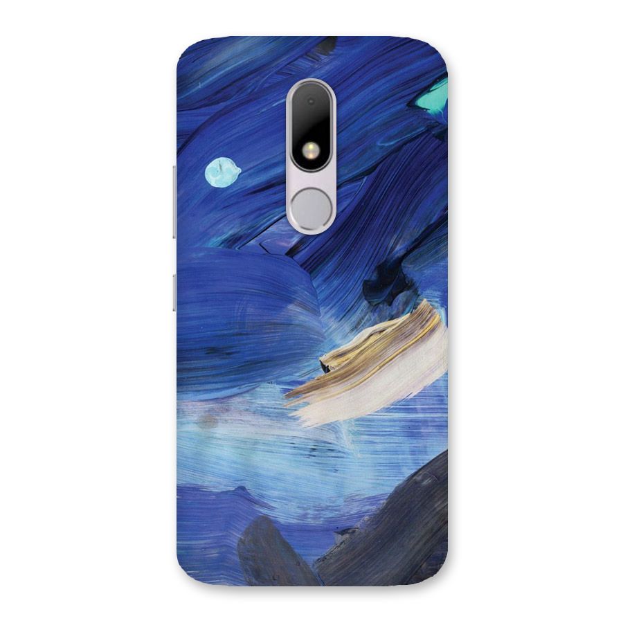 Paint Brush Strokes Back Case for Moto M