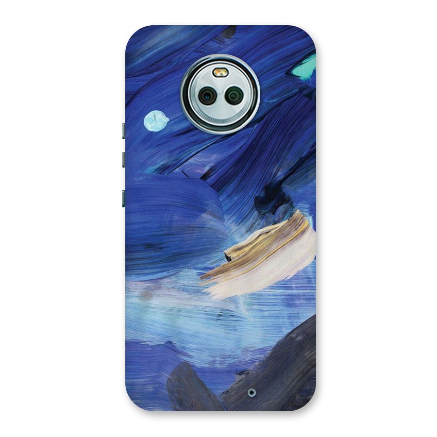 Paint Brush Strokes Back Case for Moto X4