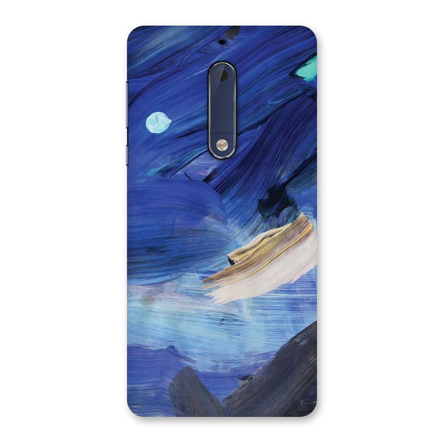 Paint Brush Strokes Back Case for Nokia 5