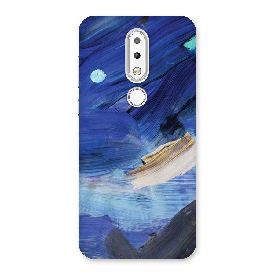 Paint Brush Strokes Back Case for Nokia 6.1 Plus