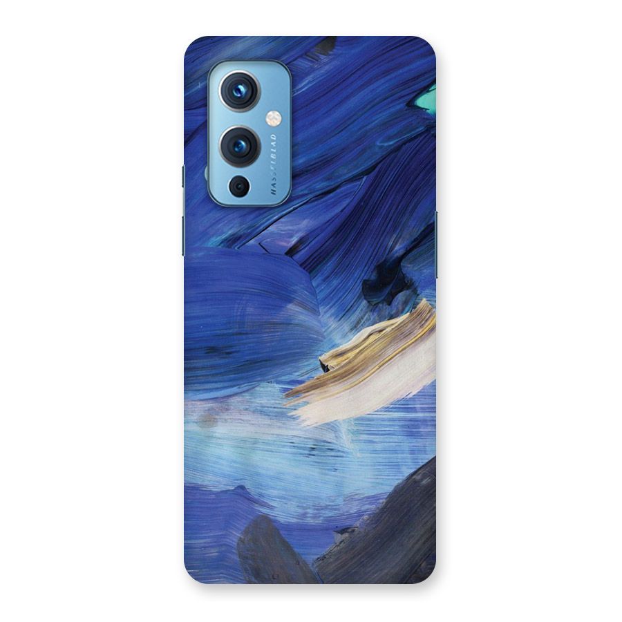 Paint Brush Strokes Back Case for OnePlus 9