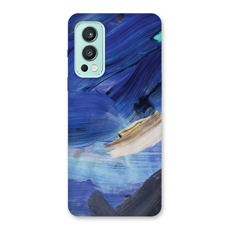 Paint Brush Strokes Back Case for OnePlus Nord 2 5G
