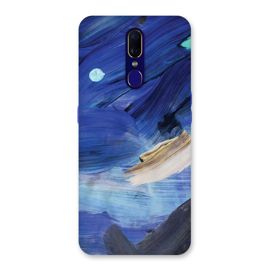 Paint Brush Strokes Back Case for Oppo F11