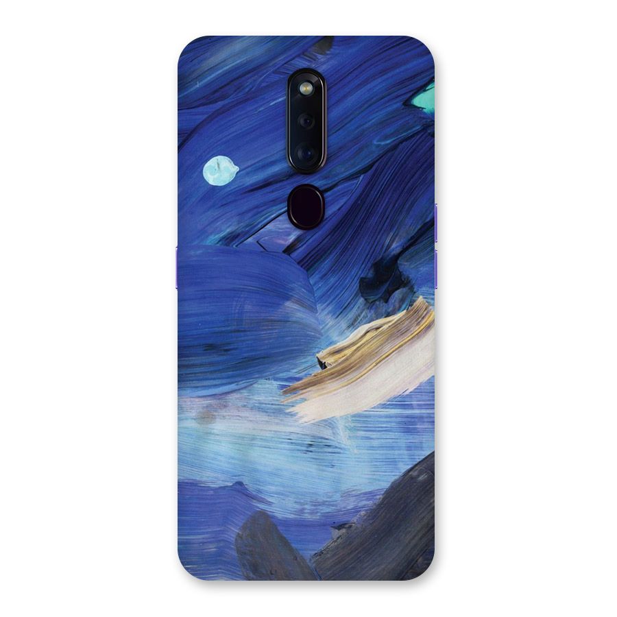 Paint Brush Strokes Back Case for Oppo F11 Pro