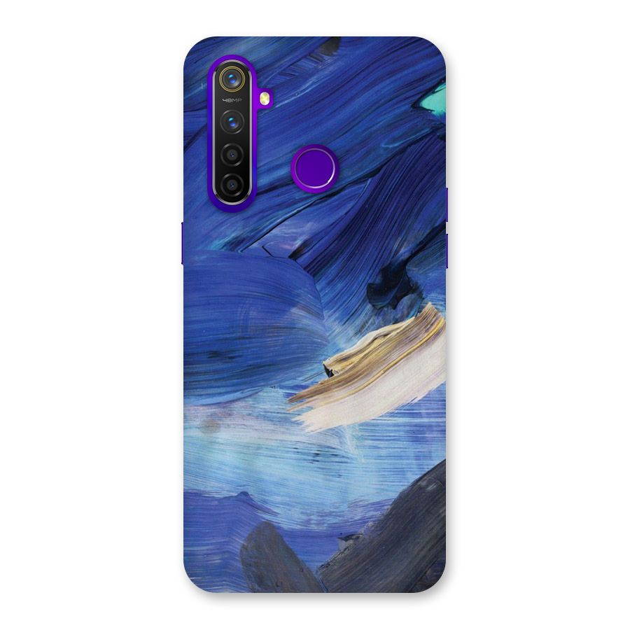 Paint Brush Strokes Back Case for Realme 5 Pro