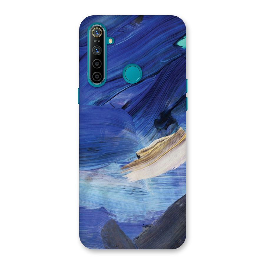 Paint Brush Strokes Back Case for Realme 5i