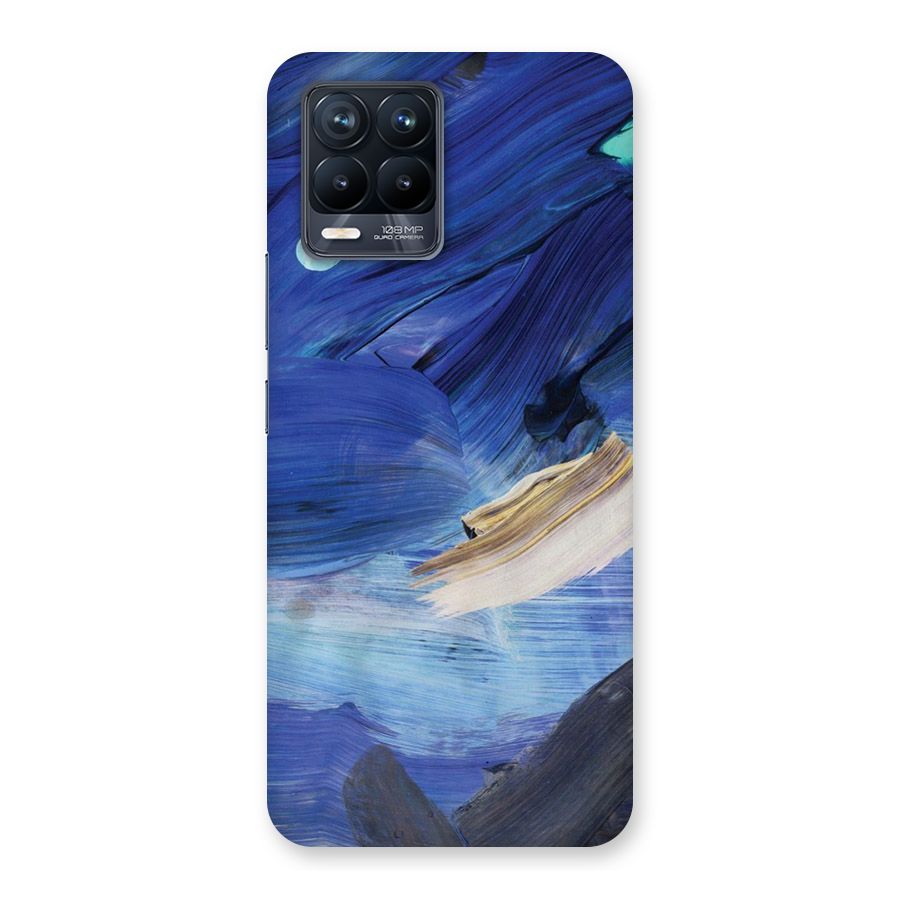 Paint Brush Strokes Back Case for Realme 8 Pro
