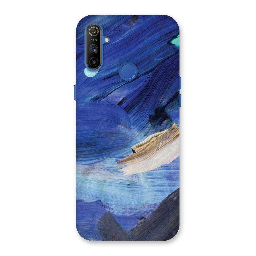 Paint Brush Strokes Back Case for Realme Narzo 10A