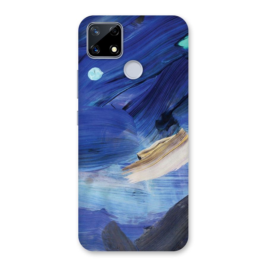 Paint Brush Strokes Back Case for Realme Narzo 20