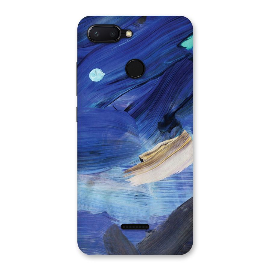 Paint Brush Strokes Back Case for Redmi 6