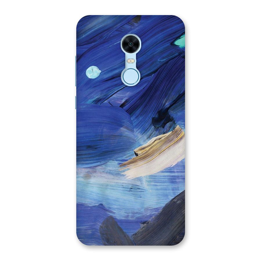 Paint Brush Strokes Back Case for Redmi Note 5