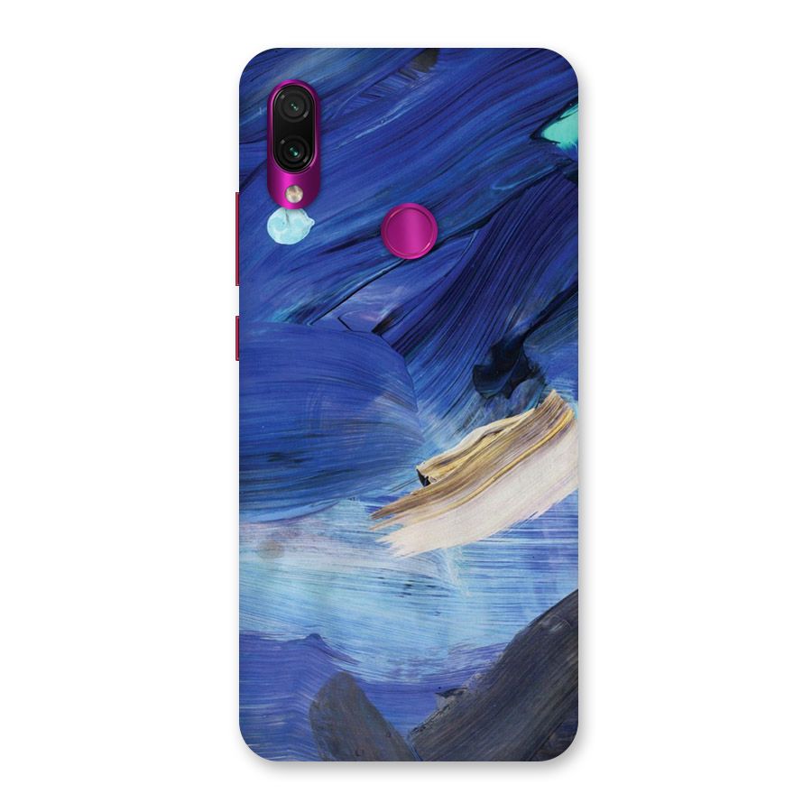 Paint Brush Strokes Back Case for Redmi Note 7 Pro