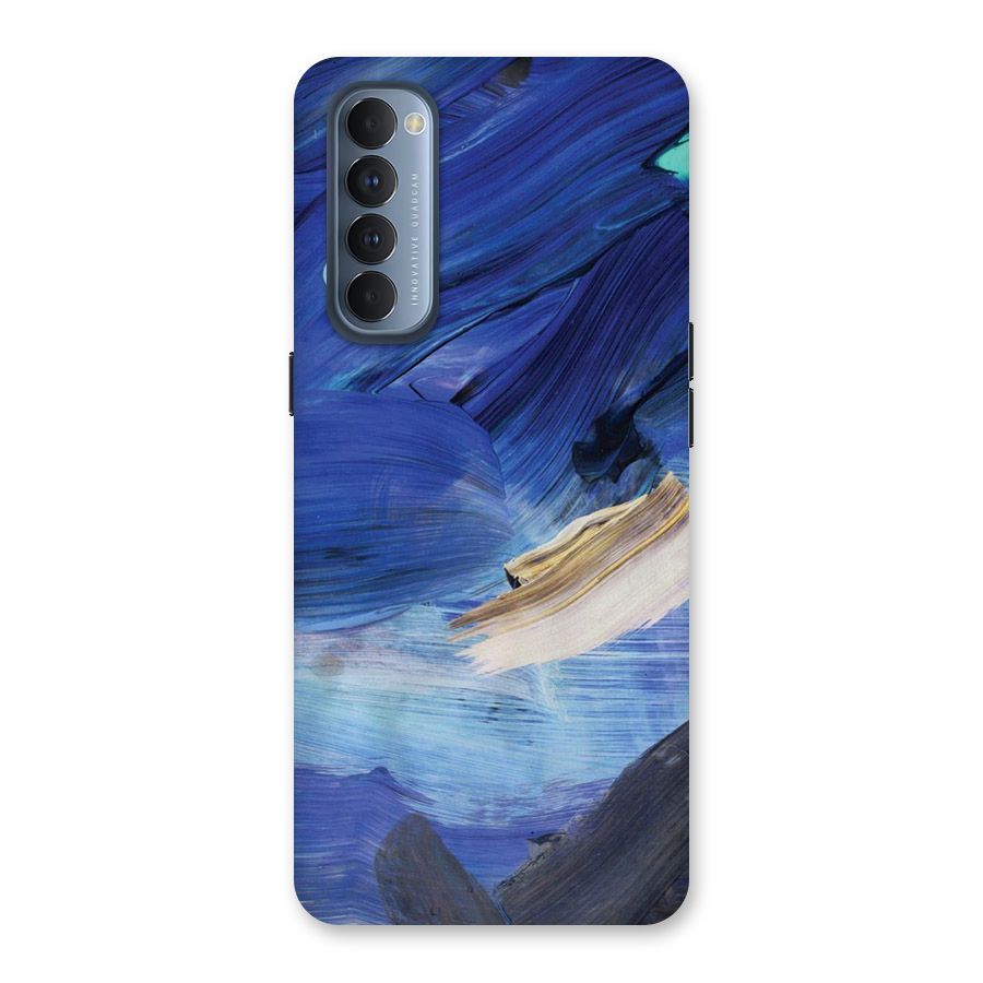 Paint Brush Strokes Back Case for Reno4 Pro